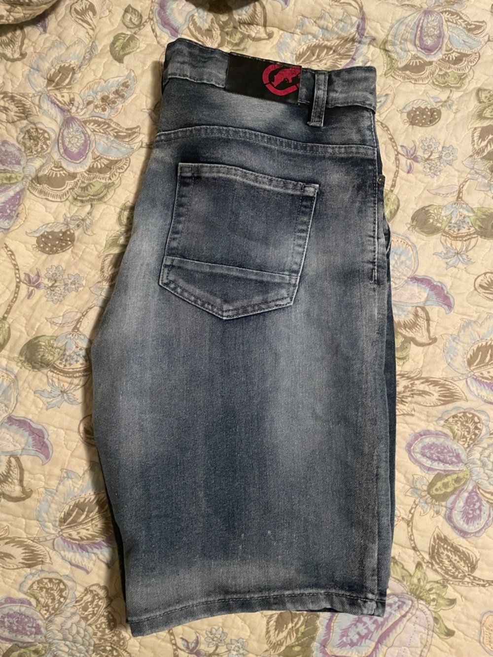 Ecko Unlimited Faded Blue Relaxed Fit Men's Jeans